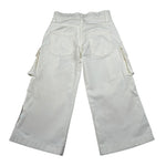 Dusty Color Pantalone Tinta Unita Modello Palazzo per Bambina DJWS5020PA PANNA DUSTY COLOR 