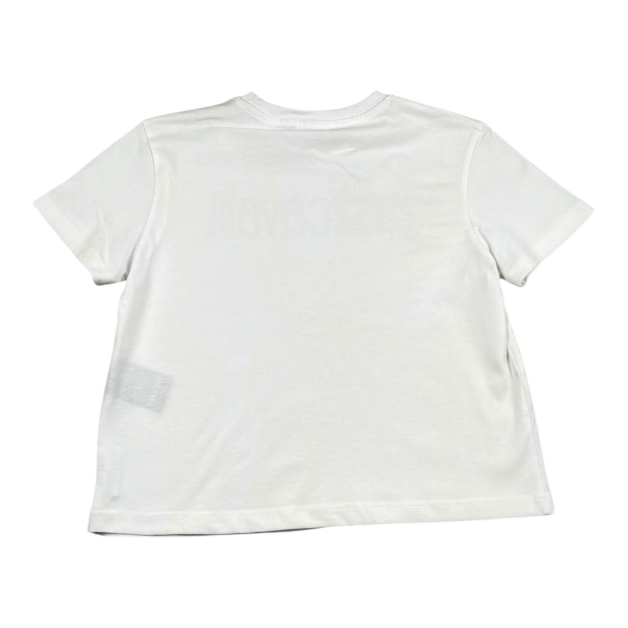 Just Cavalli T-Shirt Girocollo Tinta Unita con Stampa per Bambina JGP26067TS BIANCO JUST CAVALLI 