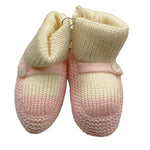 LITTLE BEAR babbucce bicolore Bianco/rosa per Neonata 5110F BIANCO/ROSA LITTLE BEAR 