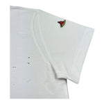 Monnalisa T-Shirt Girocollo Tinta Unita con Stampa per Bambino 253603 BIANCO MONNALISA 