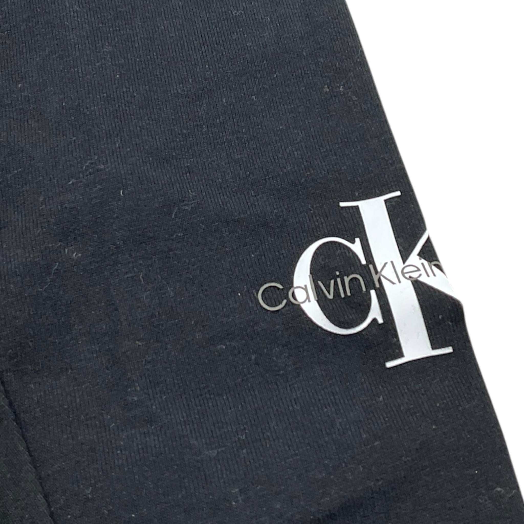 Calvin Klein Leggins Tinta Unita con Elastico In Vita per Bambina IN0IN00081 NERO CALVIN KLEIN 