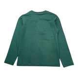 REPLAY shirt girocollo tinta unita con stampa Verde per Bambino SB7118 VERDE REPLAY 