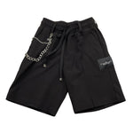 John Richmond Bermuda Tinta Unita con Elastico In Vita per Bambino RBP25226BE NERO JOHN RICHMOND 