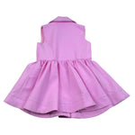 Petit Posh Abito Modello Giacca Tinta Unita Giromanica per Neonata GFBS25052VEN ROSA PETIT POSH 