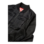 DIESEL felpa tinta unita con zip Nero per Bambina J01950X NERO DIESEL 