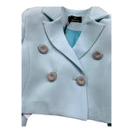 Fun & Fun Completo 2 Pezzi Giacca-Short per Bambina FNCBS01058 VERDE ACQUA FUN & FUN 