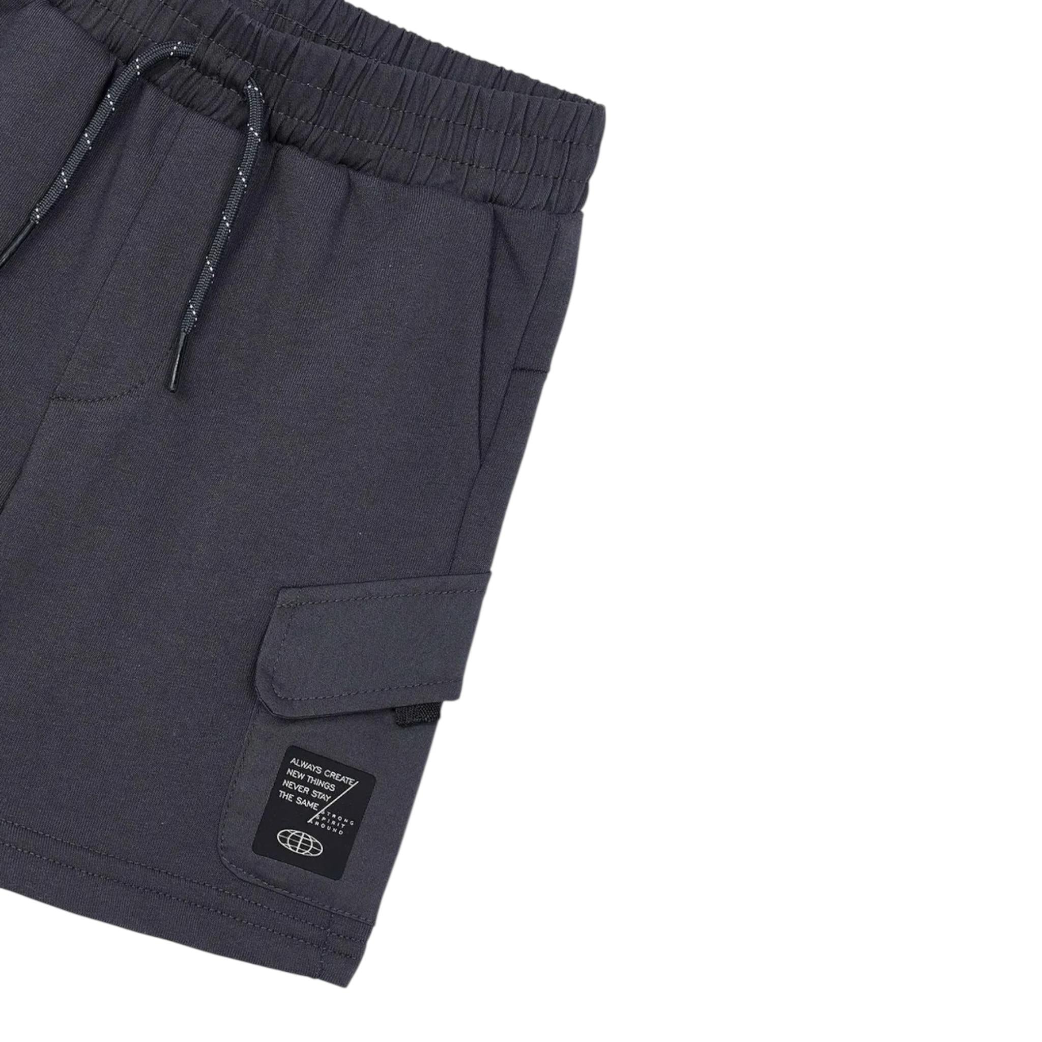 Mayoral Bermuda tinta unita con Elastico In Vita Grigio per Bambino 3225 GRIGIO MAYORAL 