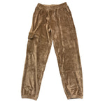HINNOMINATE pantalone tinta unita in ciniglia Beige per Bambina 3641P00054 BEIGE HINNOMINATE 