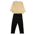 EBITA completo 3 pezzi pelliccia-shirt-pantalone Beige per Neonata 3537 BEIGE EBITA 