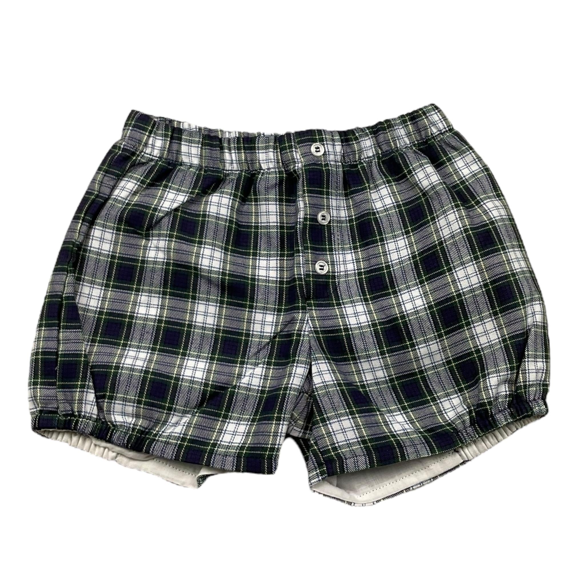 BARONI culotte fantasia scozzese Blu per Bambino 10865 BLU BARONI 