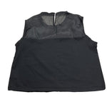 Met Cantta Tinta Unita con Stampa per Bambina ME327 NERO MET 