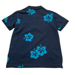 Sun68 Polo Mezza Manica Tinta Unita con Logo per Bambino A35342 BLU SUN68 