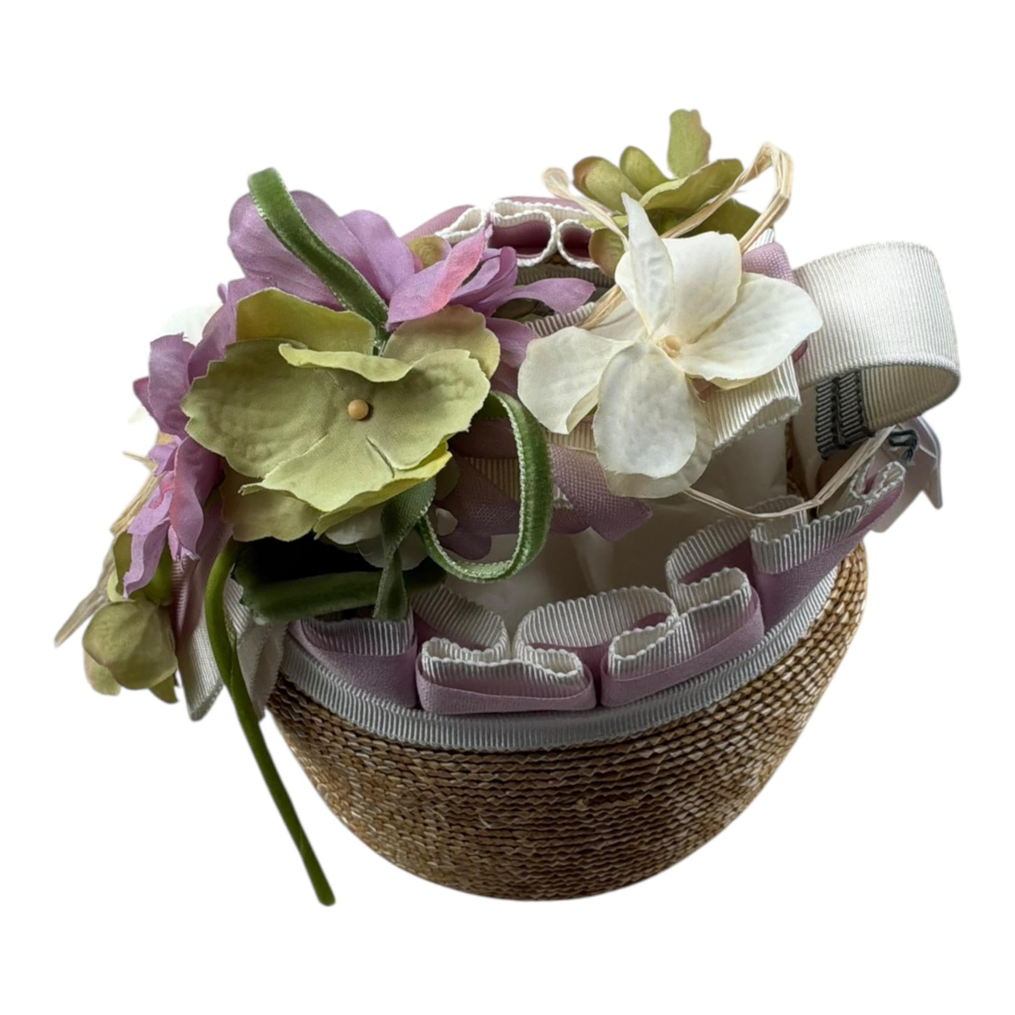 Raffaella Borsa In Paglia Tinta Unita con Applicazioni per Bambina PAGLIA GIALLO RAFFAELLA 