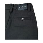 John Richmond Pantalone Tinta Unita con Girovita Regolabile per Neonato RIP26118PA NERO JOHN RICHMOND 