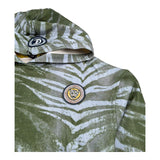 Just Cavalli Felpa Chiusa con Cappuccio Stampa Fantasia per Bambino JBP26104FE VERDE JUST CAVALLI 