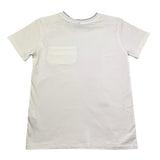 Please T-Shirt Girocollo Tinta Unita per Bambino MB15280B73 BIANCO PLEASE 