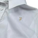 Trussardi Abito Bicolore Mezza Manica per Bambina TGP26036VE BIANCO/BEIGE TRUSSARDI 