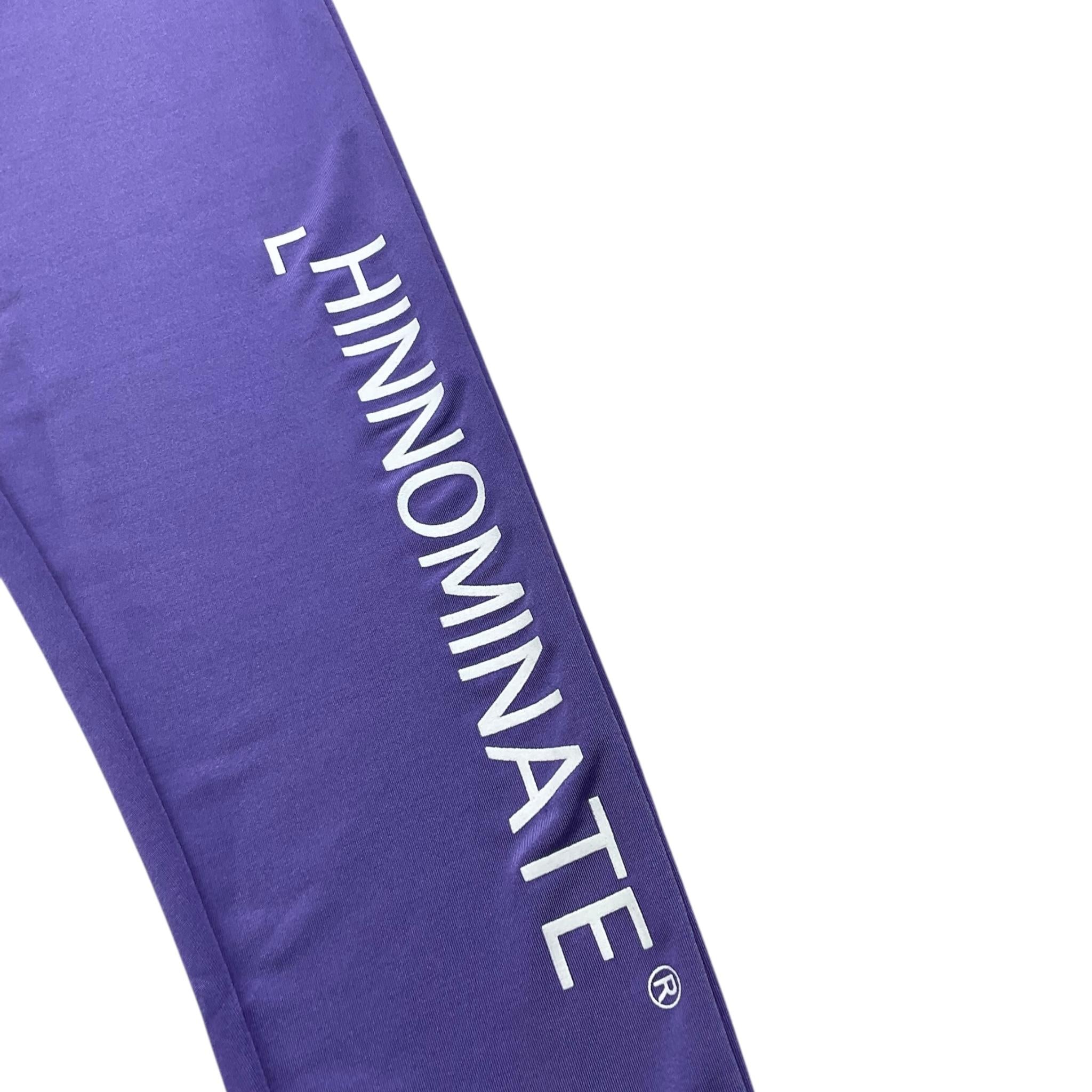 Hinnominate Leggins Tinta Unita con Stampa per Bambina 3645P00215 VIOLA HINNOMINATE 