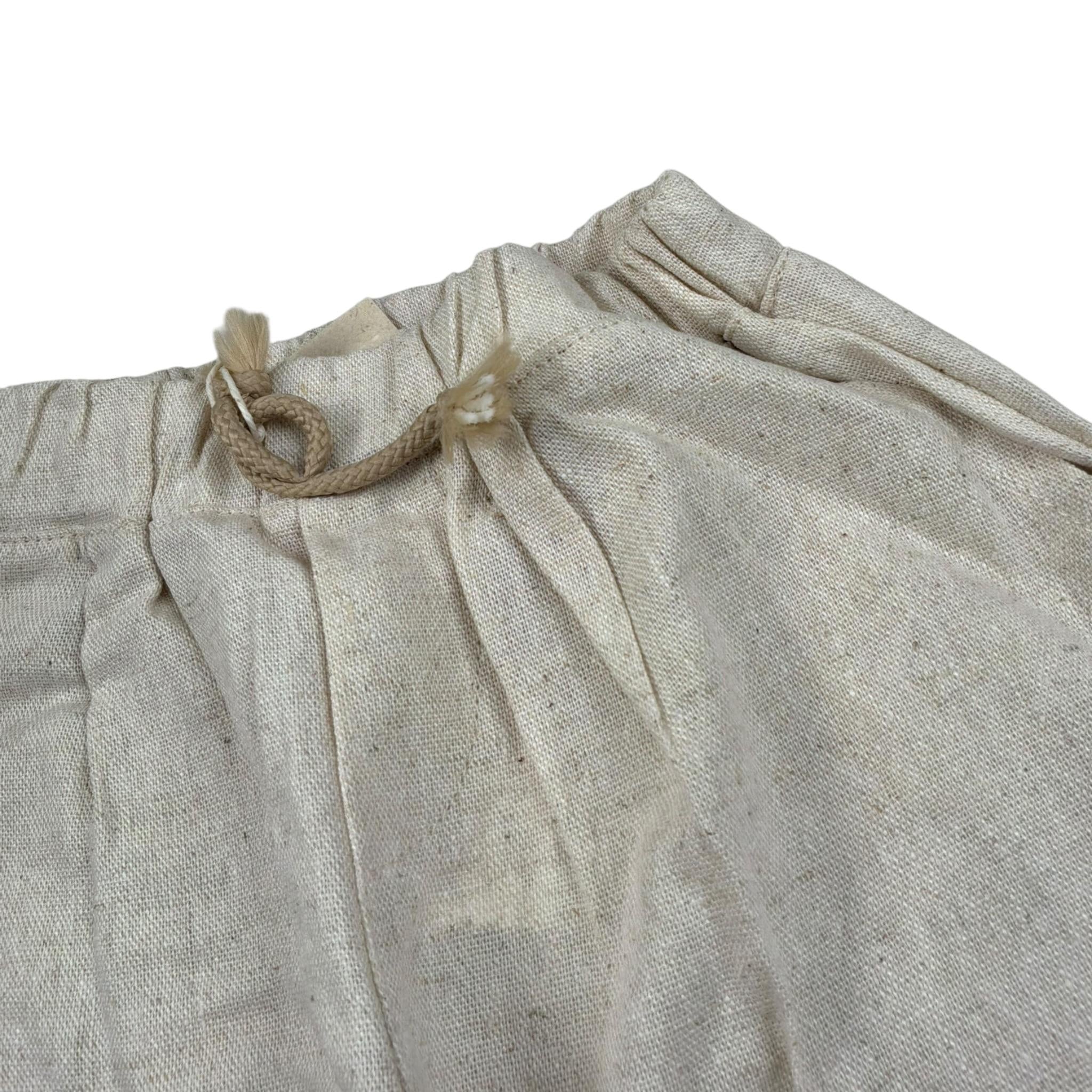 Babyvip Pantalone Tinta Unita con Elastico In Vita  per Neonato T7109 BEIGE BABYVIP 