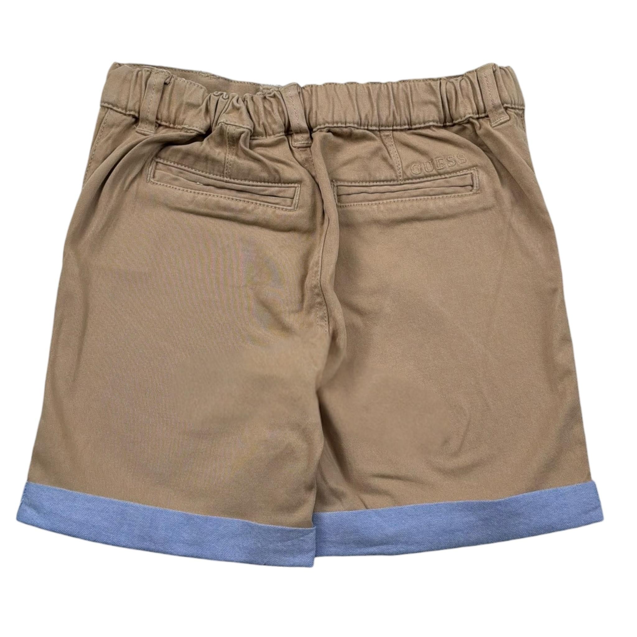 Guess Bermuda Tinta Unita con Elastico In Vita per Neonato I2RD00WEHD0X BEIGE GUESS 