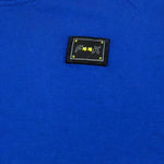 F**K T-Shirt Girocollo Tinta Unita con Stampa per Bambino FJ2450038RY BLU F**K 