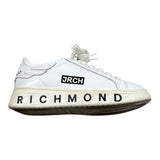 John Richmond Sneakers Tinta Unita con Stampa Logo per Bambino 19201 BIANCO JOHN RICHMOND 