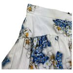 Monnalisa Gonna Tinta Unita Fantasia Floreale per Bambina 111708 BIANCO MONNALISA 