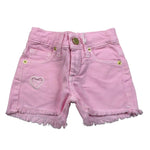 M+E' Short In Denim tinta unita Rosa per Neonata UE1304 ROSA M+E' 