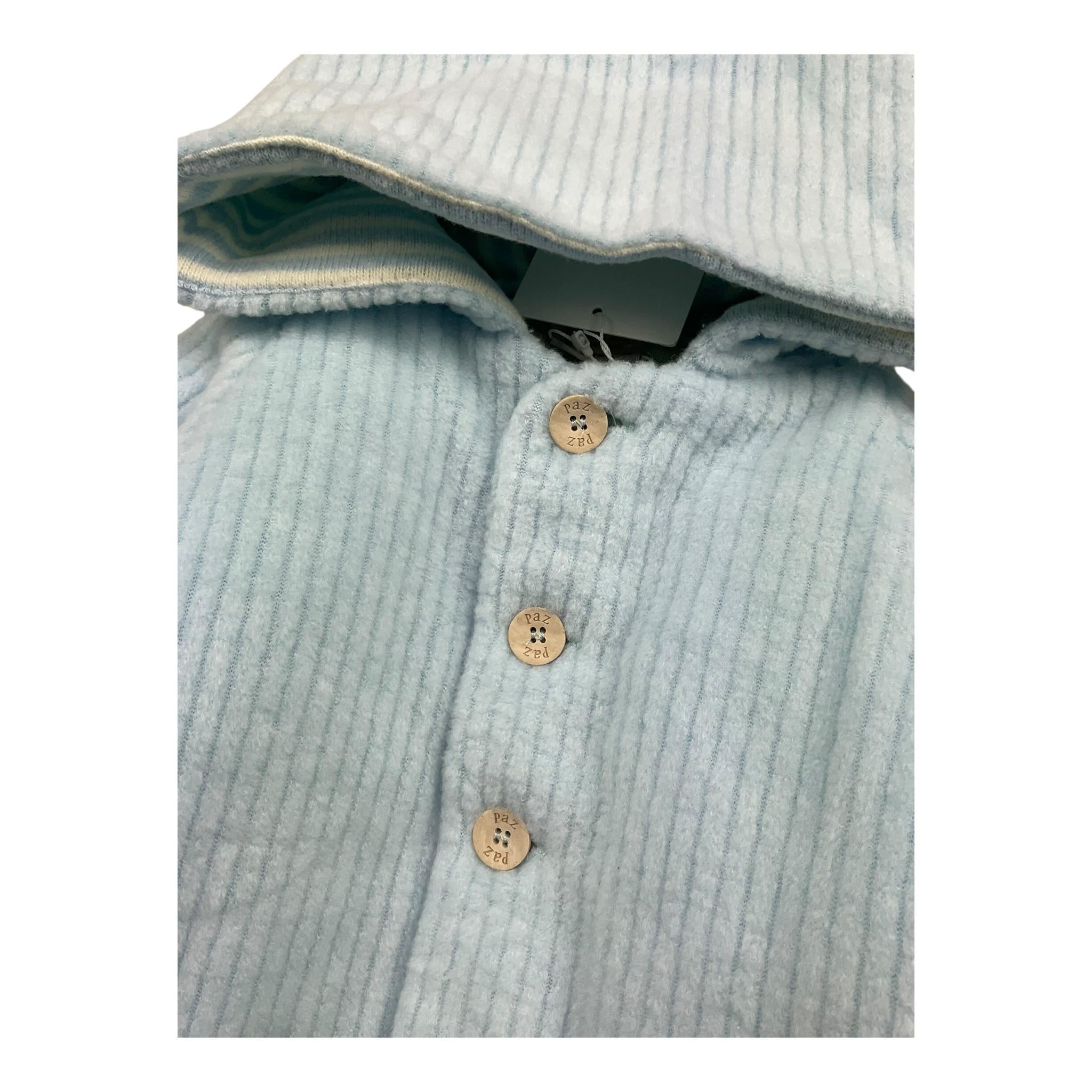 PAZ RODRIGUEZ cappotti tinta unita con cappuccio e orecchie Azzurro per Neonato 012192046 AZZURRO PAZ RODRIGUEZ 