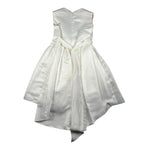 Magnifica Lulu Abito Cerimonia Giromanica Tinta Unita per Bambina SIMONAA BIANCO MAGNIFICA LULU 