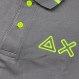 Suns68 Polo Mezza Manica Tinta Unita per Bambino CPA35322 GRIGIO SUNS68 