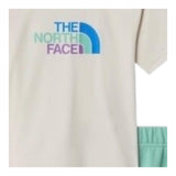 The North Face Completo 2 Pezzi T-Shirt-Bermuda Bianco per Neonato NF0A8BA356R BIANCO THE NORTH FACE 