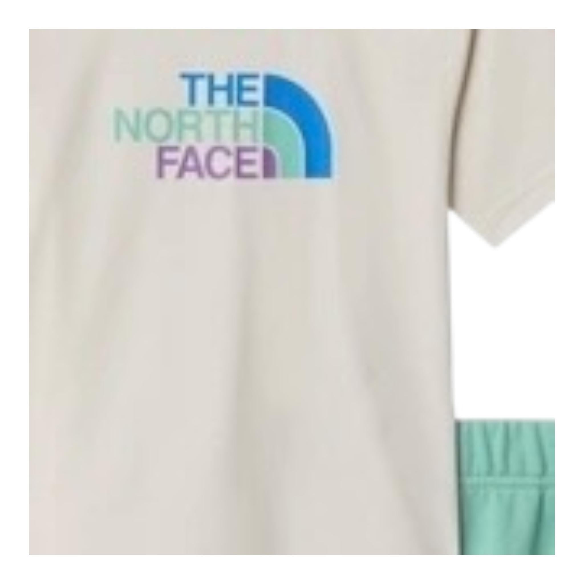 The North Face Completo 2 Pezzi T-Shirt-Bermuda Bianco per Neonato NF0A8BA356R BIANCO THE NORTH FACE 
