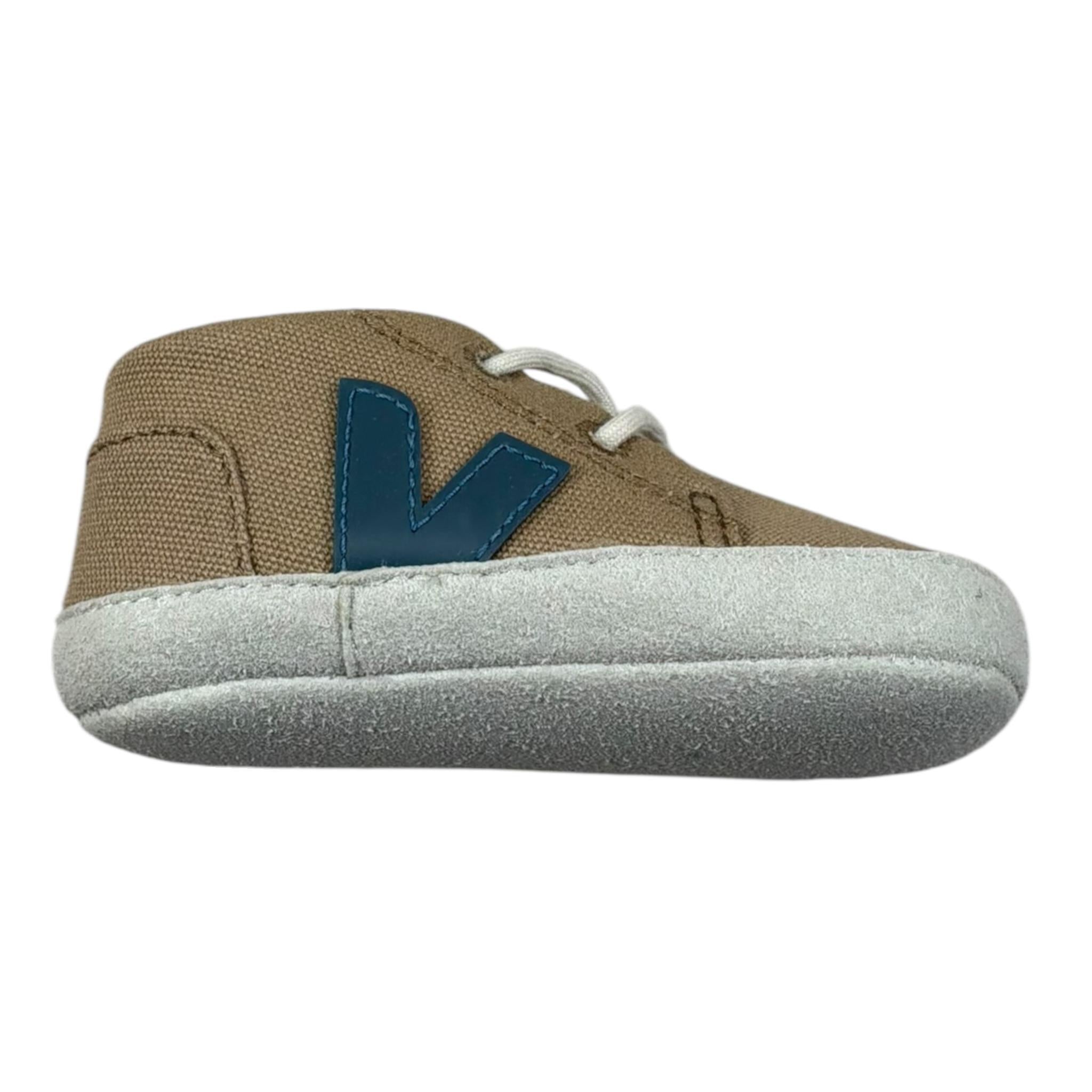 Veja Sneakers Tinta Unita con Lacci per Neonato BB103258C BEIGE VEJA 