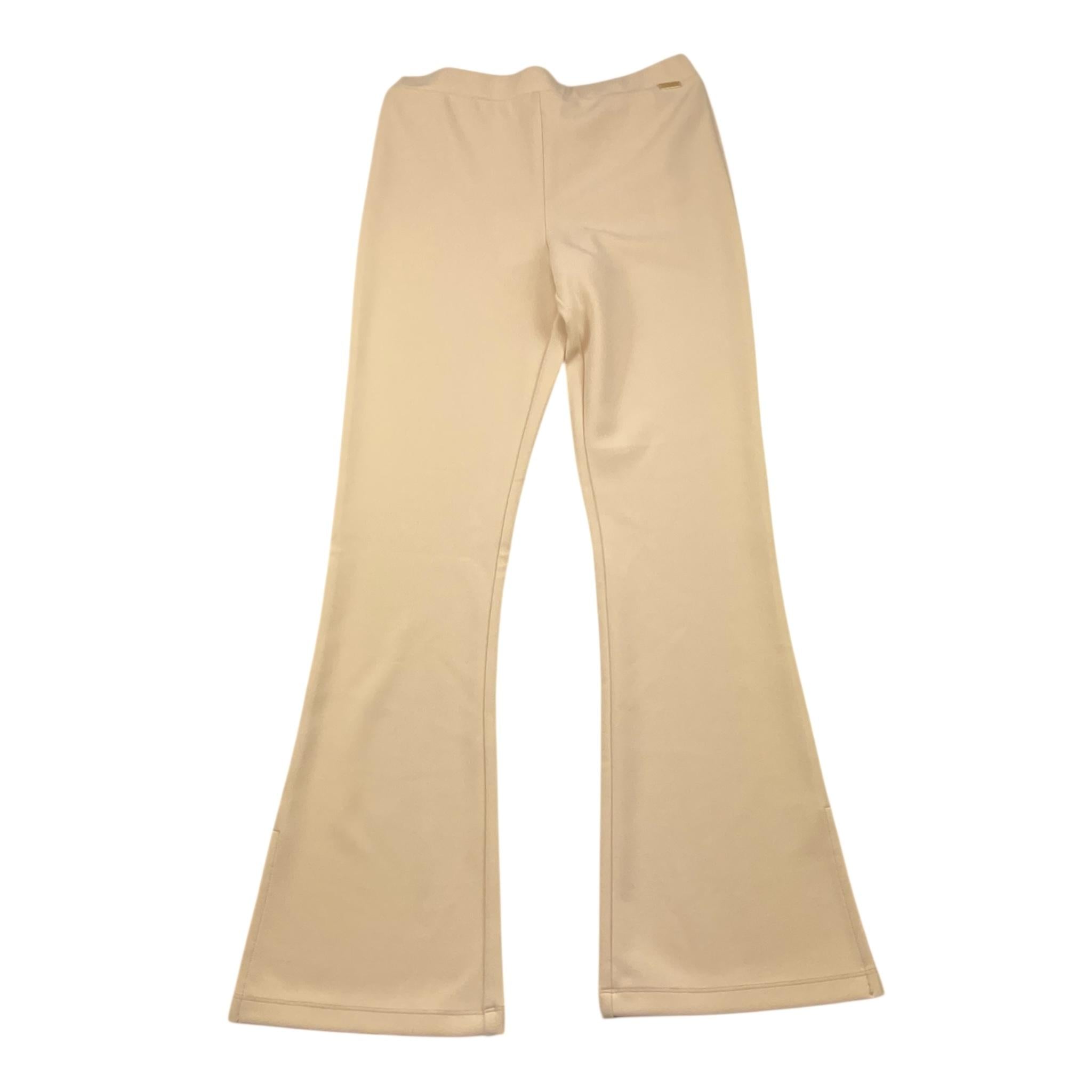 LIU JO pantalone tinta unita modello a zampa Beige per Bambina GF3048 BEIGE LIU JO 