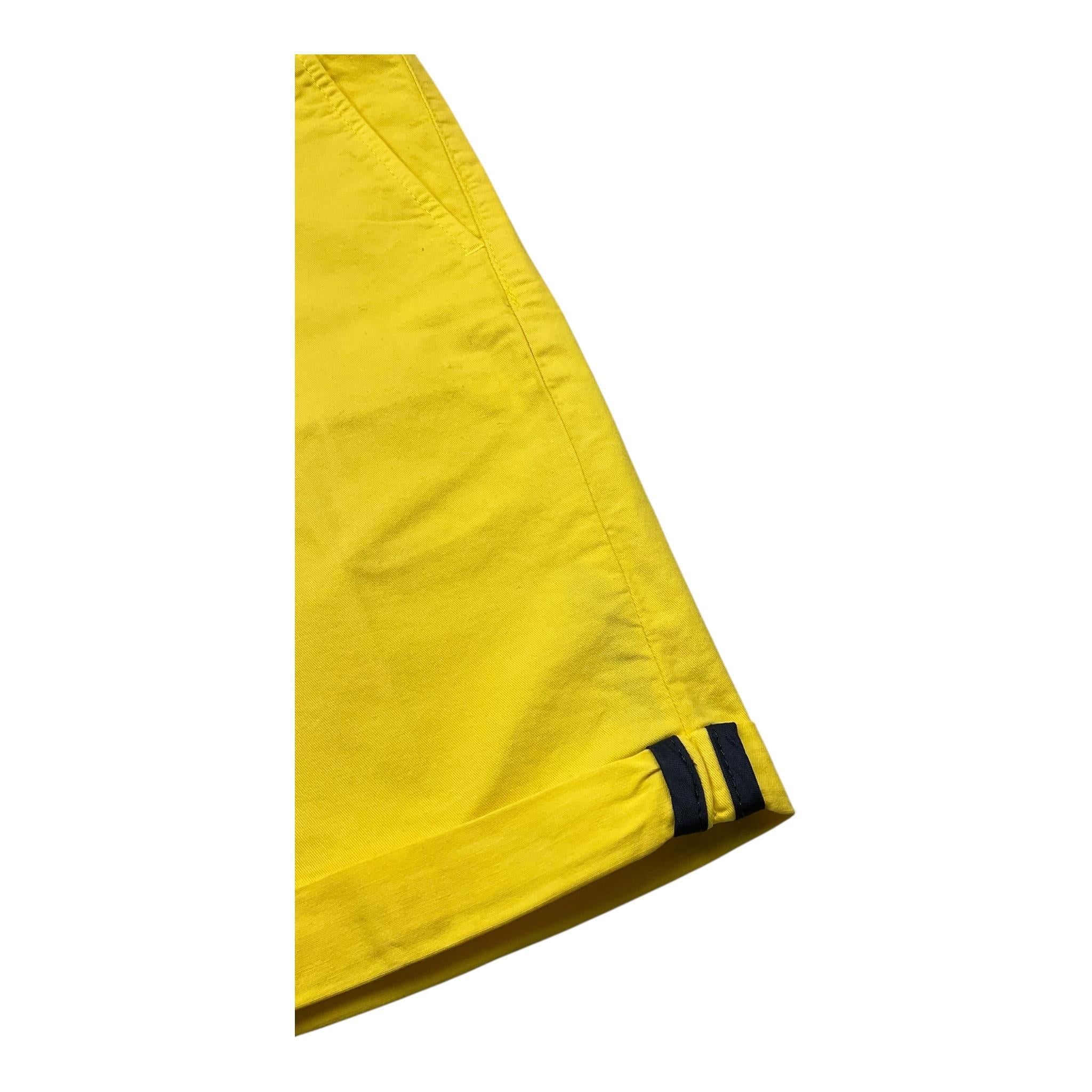 Bikkembergs Bermuda Tinta Unita con Girovita Regolabile per Bambino BK3066 GIALLO BiKKEMBERGS 