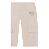 Guess Pantalone Tinta Unita con Girovita Regolabile per Bambina J4RB03WFYV0 ROSA GUESS 