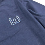 Liu Jo Shirt Girocollo Tinta Unita con Stampa per Bambino QF3094 BLU LIU JO 