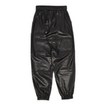 LIU JO pantalone in ecopelle tinta unita con elastico in vita Nero per Bambina GF4056 NERO LIU JO 