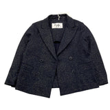 IL GUFO giacca tinta unita glitterato Blu per Bambina A24GB106M4022 BLU IL GUFO 