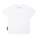 John Richmond T-Shirt Girocollo Tinta Unita con Stampa per Neonato RIP25014TS BIANCO JOHN RICHMOND 