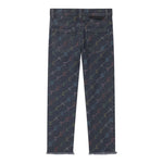 STELLA McCARTNEY jeans tinta unita cn stampa logo Blu per Bambina TV6D00 BLU STELLA McCARTNEY 