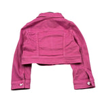 Simonetta Giubbino Tinta Unita Modello Crop per Neonata SU2A17N ROSA SIMONETTA 