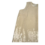 Calvin Klein Abito Giromanica Tinta Unita Paillettato per Bambina IG0IG02354ZCY BEIGE CALVIN KLEIN 