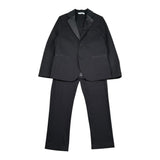 completo 2 pezzi giacca-pantalone tinta unita PP3943 NERO PAOLO PECORA 