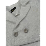 Fun & Fun Giacca Tinta Unita Mezza Manica per Bambina FNCBJK01029 ARGENTO FUN & FUN 