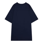 Dsquared2 T-Shirt Girocollo Tinta Unita con Stampa per Bambino DQ2478 BLU DSQUARED2 