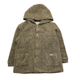 LALALU' cappotto in spugna tinta unita con cappuccio Verde per Bambino GIL11NJ VERDE LALALU' 