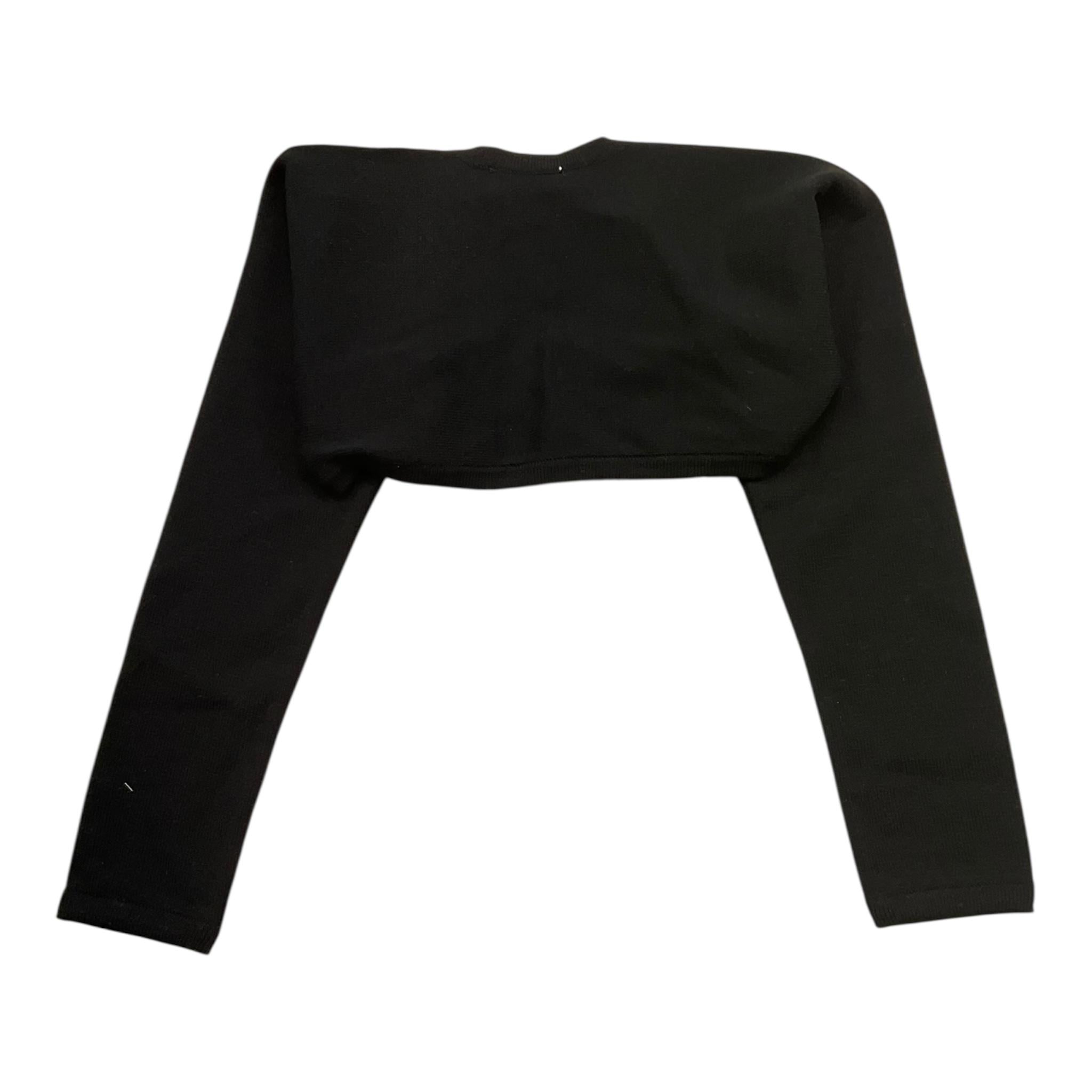 Elisabetta Franchi Coprispalle Tinta Unita per Bambina EFMA20 NERO ELISABETTA FRANCHI 