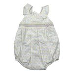 Wedoble Pagliaccetto Giromanica Tinta Unita per Neonata 005152293 BIANCO WEDOBLE 